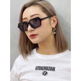 ブラック | スクエアサングラス | GYDA