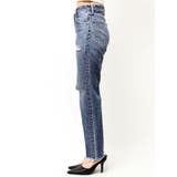 ハイウエストVintage Edge ダメージストレートデニムパンツ | GYDA | 詳細画像17 