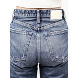 ハイウエストVintage Edge ダメージストレートデニムパンツ | GYDA | 詳細画像19 