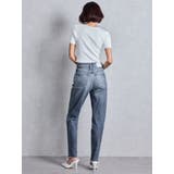 ハイウエストVintage Edge ダメージストレートデニムパンツ | GYDA | 詳細画像4 