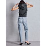 ハイウエストVintage Edge ダメージストレートデニムパンツ | GYDA | 詳細画像8 