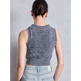 GYDAjacquardブリーチニットトップス | GYDA | 詳細画像3 