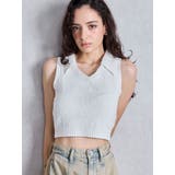 GYDAjacquardブリーチニットトップス | GYDA | 詳細画像8 