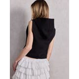 GD HEM スピンドルノースリショートパーカー | GYDA | 詳細画像3 