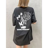 チャコールグレー | BALLOON BUNNY BIG Tシャツ | GYDA
