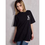 ブラック | GAME HOLIC BUNNY BIG Tシャツ | GYDA