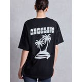 ブラック | ANGELINO BIG Tシャツ | GYDA