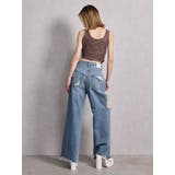 Mix material コルセットデザイントップス | GYDA | 詳細画像8 