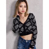 ブラック | GYDA POSH FADITAL ニットカーディガン | GYDA