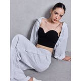 GGショートスウェットボレロパーカー | GYDA | 詳細画像1 