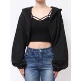 GGショートスウェットボレロパーカー | GYDA | 詳細画像17 