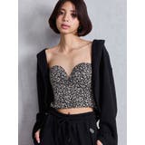 leopard printベアビスチェ | GYDA | 詳細画像3