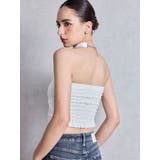 チョーカー付きGDパイルビスチェ【SETUP着用可】 | GYDA | 詳細画像3