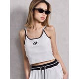 オフホワイト | GD バイカラーキャミソール | GYDA