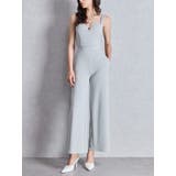 グレー | クロスバインダーリブロンパース | GYDA