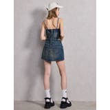 GD MOLD SIDE OPENスカートライクデニムワンピース | GYDA | 詳細画像4 