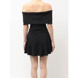 ラメオフショルリボンハーフスリーブニットワンピース | GYDA | 詳細画像11 