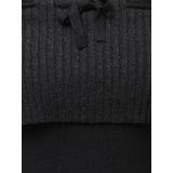 ラメオフショルリボンハーフスリーブニットワンピース | GYDA | 詳細画像18 