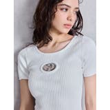 GD bijou MOLD ハーフスリーブ ニットワンピース | GYDA | 詳細画像6