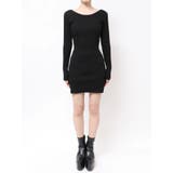 レオパードバックリボンテレコミニワンピース | GYDA | 詳細画像33 