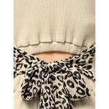 レオパードバックリボンテレコミニワンピース | GYDA | 詳細画像34 