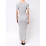 GGプレートハーフスリーブLONGニットワンピース | GYDA | 詳細画像11 