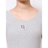 GGプレートハーフスリーブLONGニットワンピース | GYDA | 詳細画像12 