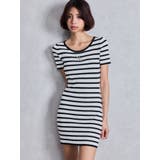 GGプレートハーフスリーブニットワンピース | GYDA | 詳細画像2