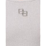 GGプレートハーフスリーブニットワンピース | GYDA | 詳細画像21