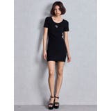 GGプレートハーフスリーブニットワンピース | GYDA | 詳細画像9