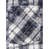 processing checkered print looseシャツ | GYDA | 詳細画像24