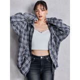 GG drawstringフードチェックシャツ | GYDA | 詳細画像11 