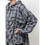 GG drawstringフードチェックシャツ | GYDA | 詳細画像19 