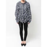 GG drawstringフードチェックシャツ | GYDA | 詳細画像22 