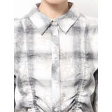 ドロストショートGRUNGEチェックシャツ | GYDA | 詳細画像19 