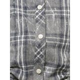 ドロストショートGRUNGEチェックシャツ | GYDA | 詳細画像25 