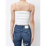 ビジューストーンストラップ2WAYリボンブラウス | GYDA | 詳細画像9 