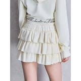 Velourフリルショートパンツ | GYDA | 詳細画像1