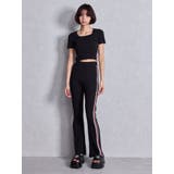 サイドラインフレアニットパンツ | GYDA | 詳細画像4 