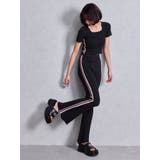 サイドラインフレアニットパンツ | GYDA | 詳細画像5 