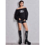 ハイウエストフェイクレザーショートパンツ | GYDA | 詳細画像10 