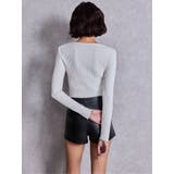 ハイウエストフェイクレザーショートパンツ | GYDA | 詳細画像4 