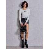 ハイウエストフェイクレザーショートパンツ | GYDA | 詳細画像6 