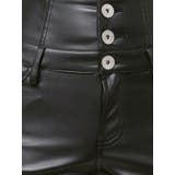 ハイウエストBACKクロスフェイクレザーパンツ | GYDA | 詳細画像22 