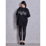 ハイウエストBACKクロスフェイクレザーパンツ | GYDA | 詳細画像5 