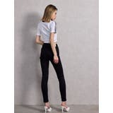 ミドルウエストSIDE RIPPEDカラースキニーパンツ | GYDA | 詳細画像14 