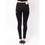 ミドルウエストSIDE RIPPEDカラースキニーパンツ | GYDA | 詳細画像25 