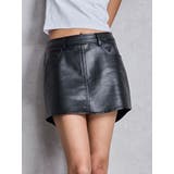 フェイクレザースカートライクショートパンツ | GYDA | 詳細画像11 