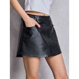 フェイクレザースカートライクショートパンツ | GYDA | 詳細画像12 