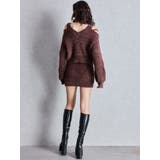 シャギーニットタイトミニスカートライクショートパンツ | GYDA | 詳細画像14 